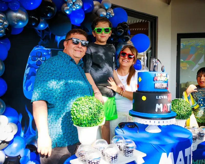 Cobertura de un cumplea&ntilde;os infantil